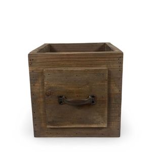 Hovedbilde Treboks - Blomsterpotte. Stor