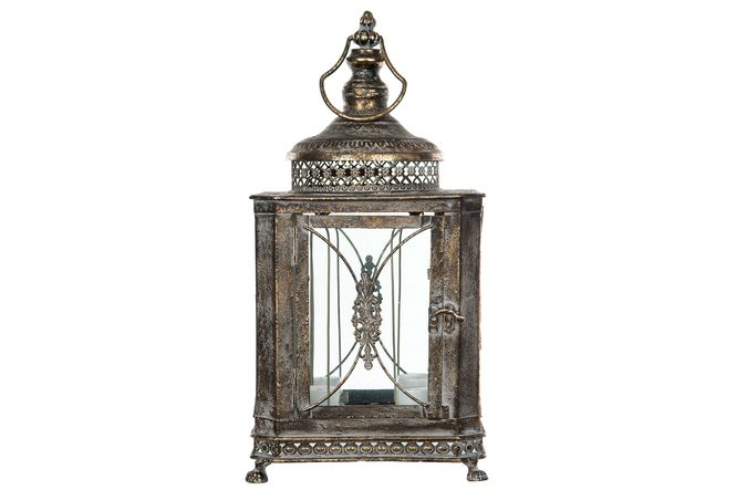 Hovedbilde Lyslykt Brilliant Antikk Gyllenbrun 50 cm 