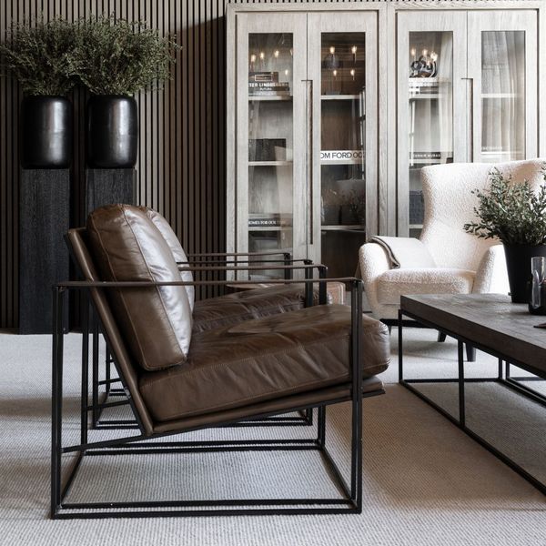 Artwood Bellagio skinnstol Brun