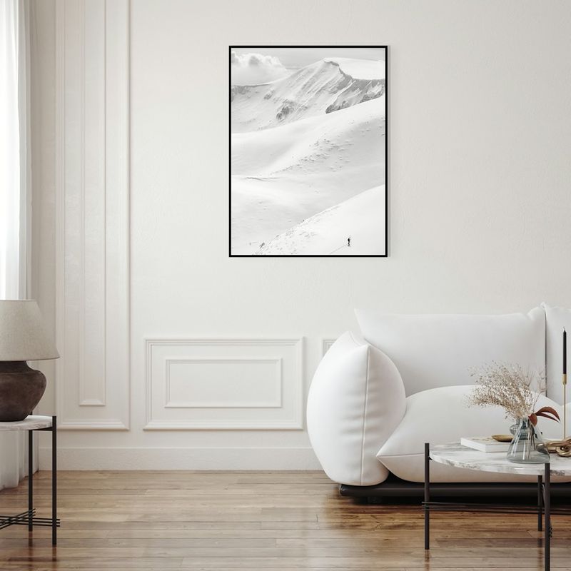 Fjellet i vinterdrakt 62 x82 cm