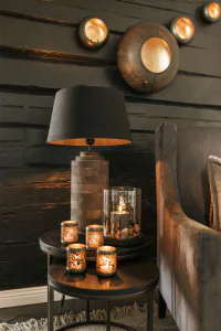 Hovedbilde Halvor Bakke George bordlampe H38 Brun 