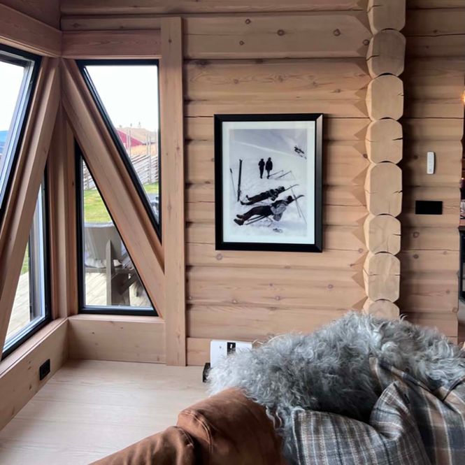 Hovedbilde Vintage bilde. Slapper av i solen. 