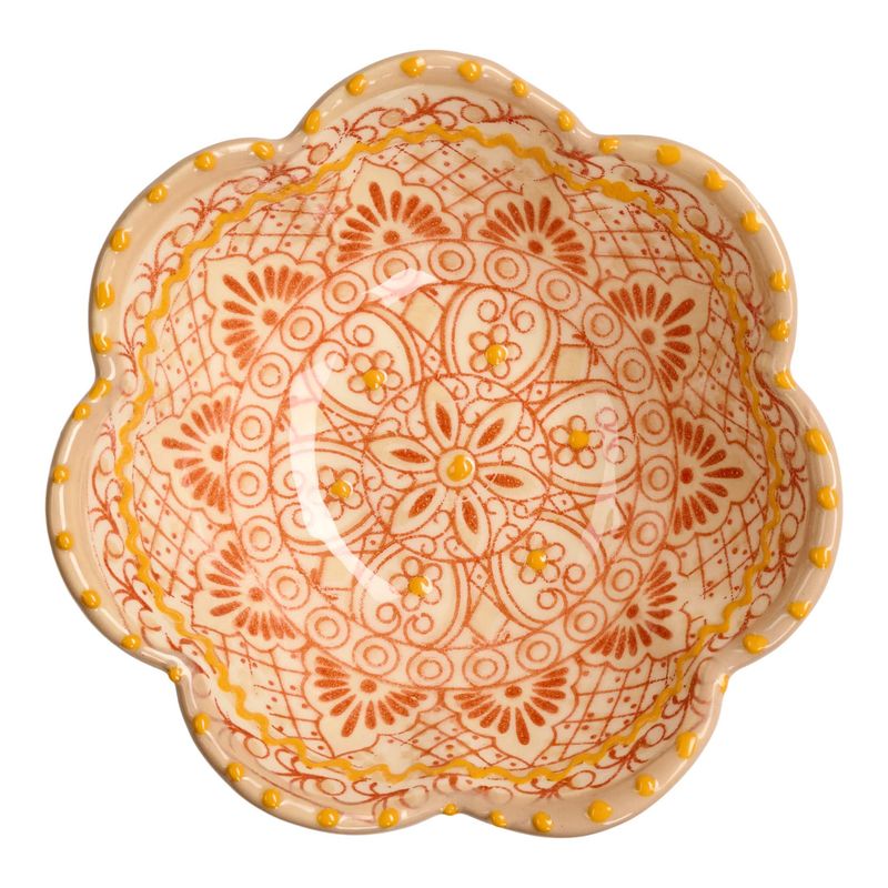 Aris Clay Scalloped Bowl Liten Ø14 cm 