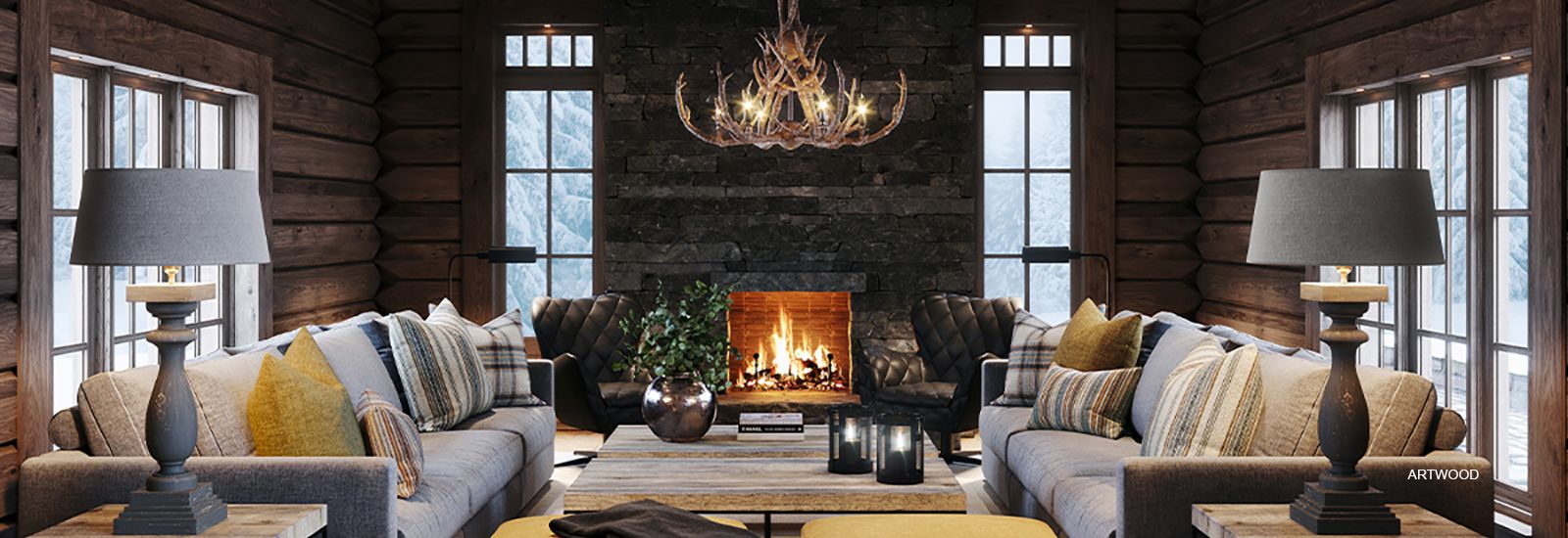 Taklamper, hyttelamper, lamper til hytta, hytteinteriør, interiør, artwood, hyttestil, hytter, hytta, hytten, gyttapå fjells