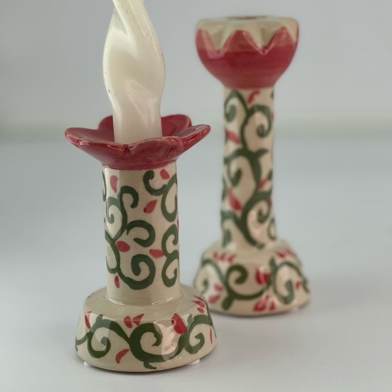 Lysestake Twirly H 15,5 cm 